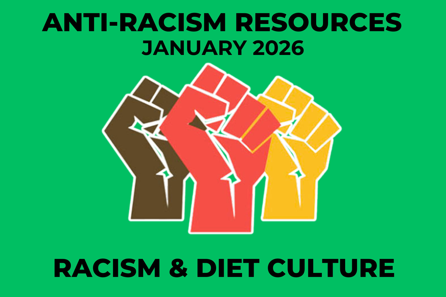 Anti-Racism Resources - January 2026 — naafa