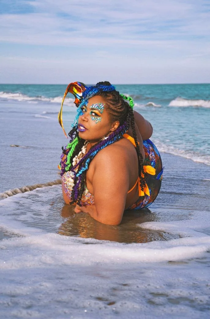 8/29 at 11am PT - Mermaid Chè  Monique (she/her) joins us for Virtual Fat Splash!