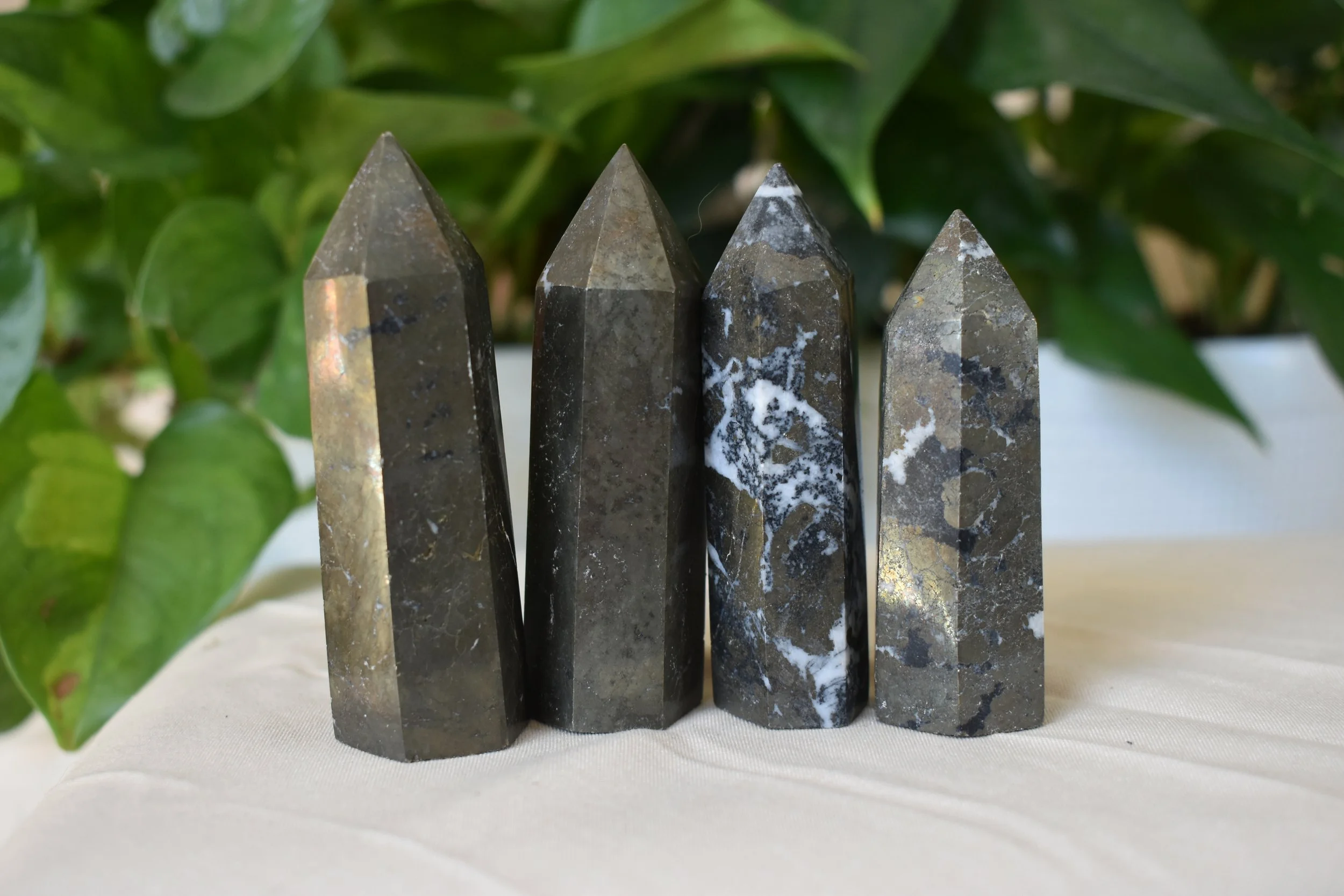 Pyrite towers