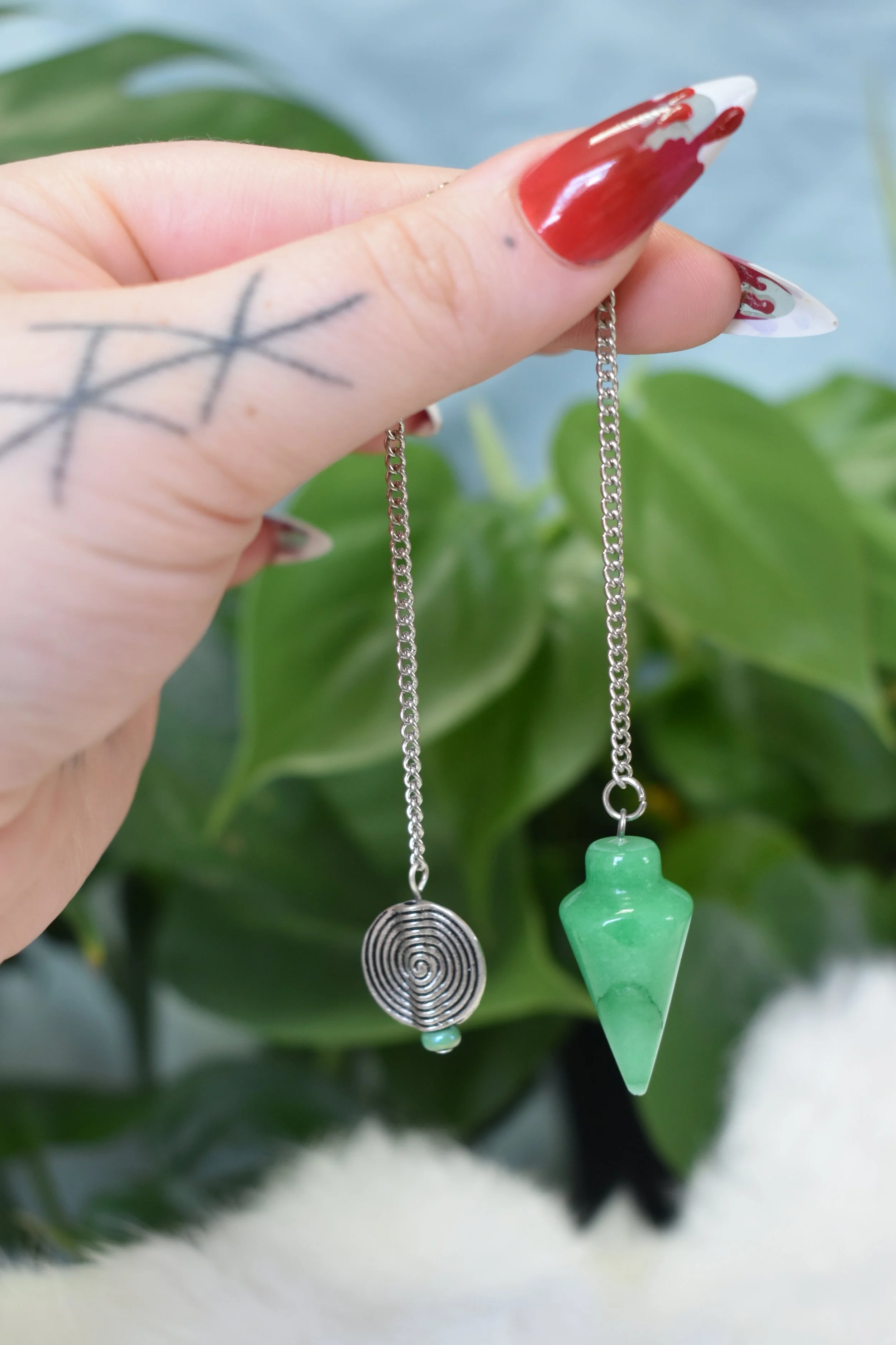 Green quartz cone