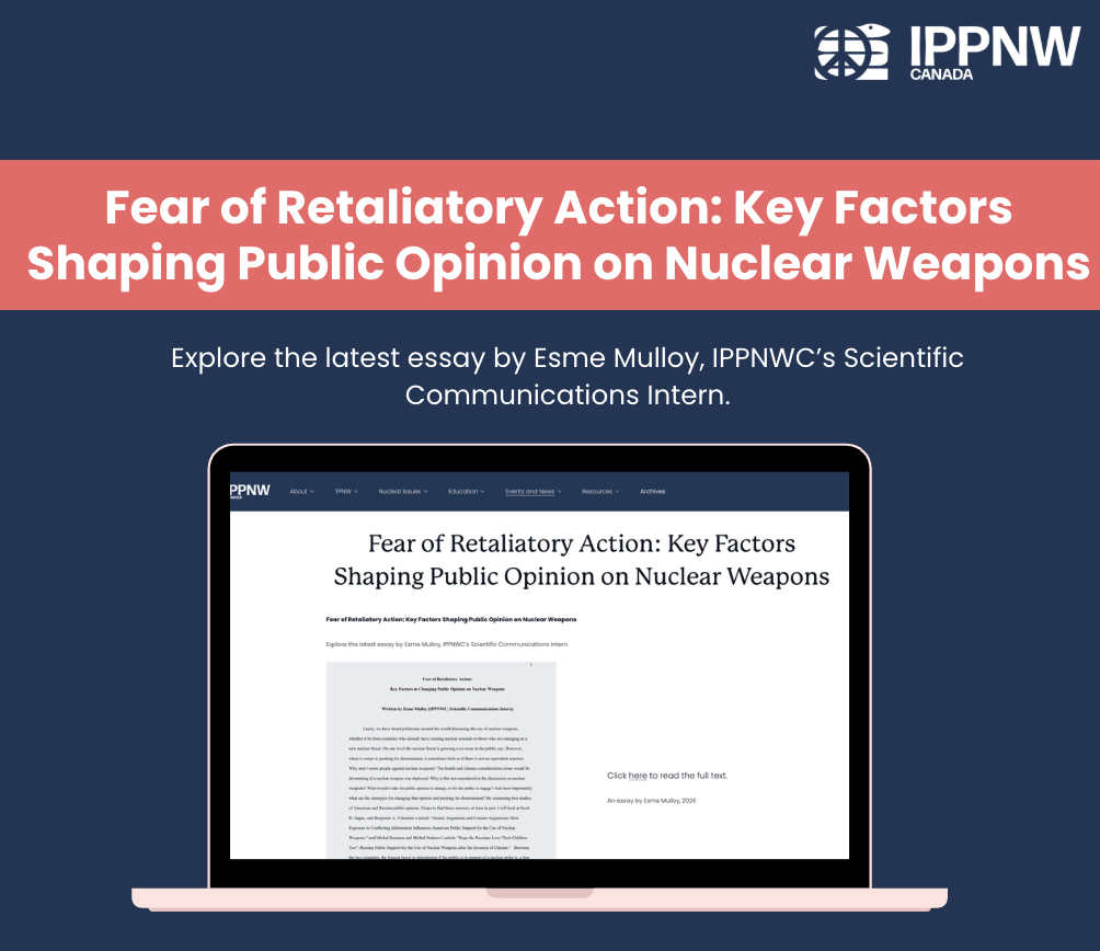 Fear of Retaliatory Action: Key Factors Shaping Public Opinion on Nuclear Weapons