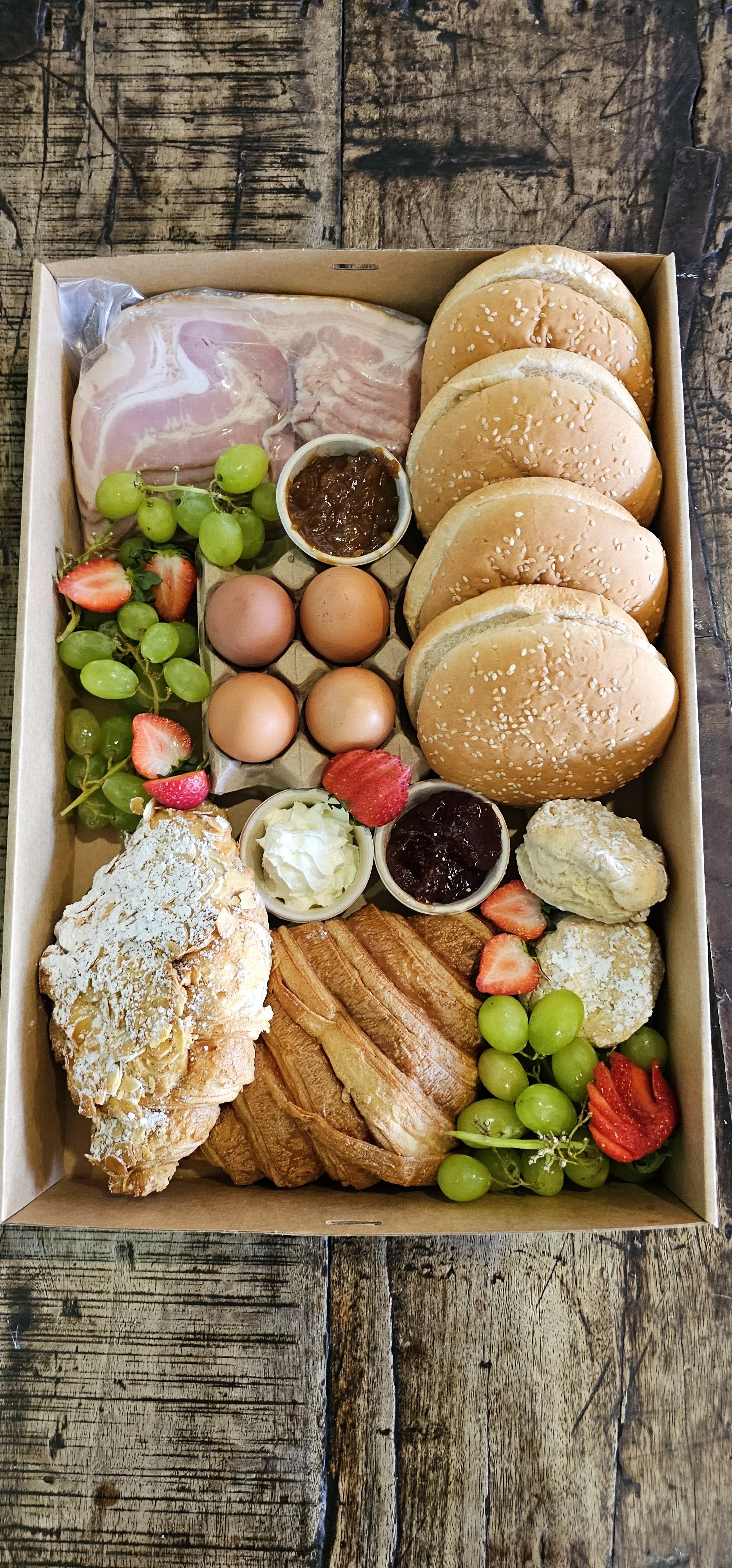 Mothers day breakfast box for 4. Pick up only