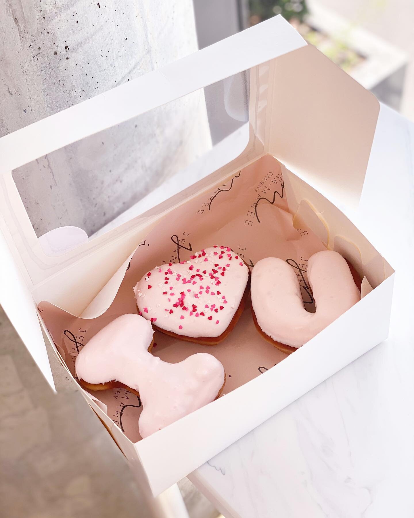 Valentines donuts will be in store this Friday and Saturday 😍😍