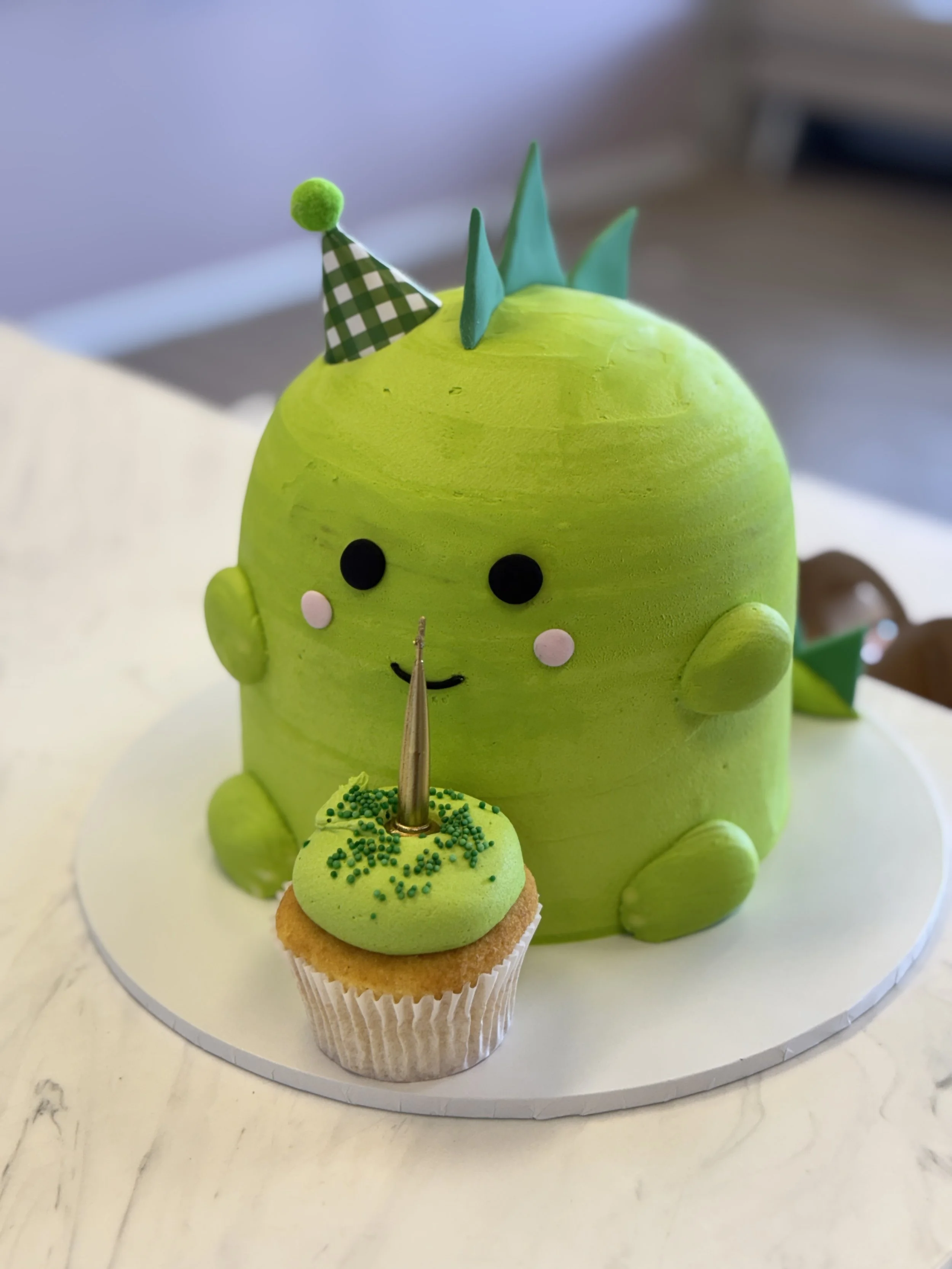 Dino Birthday Cake