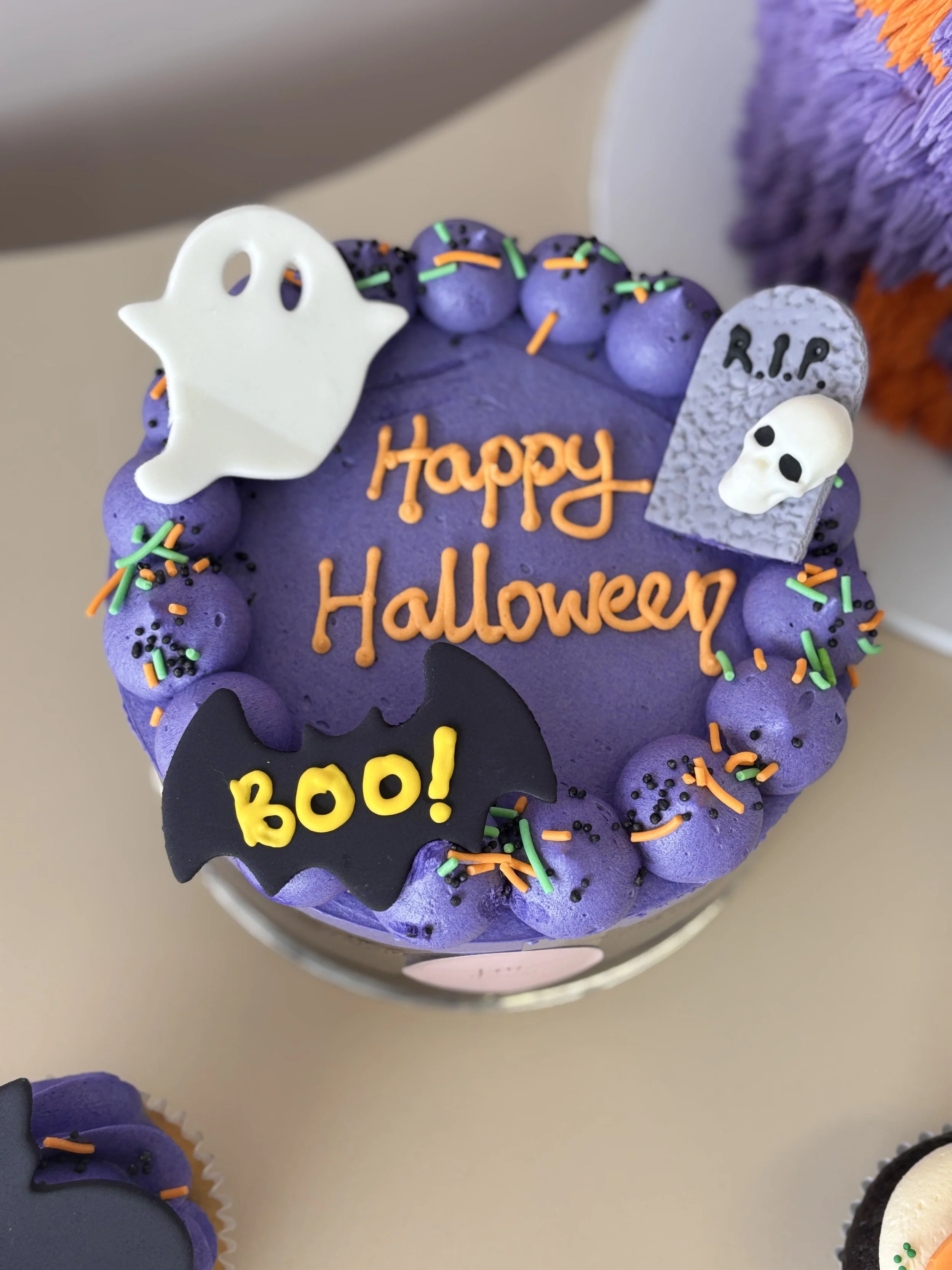 Halloween Single Layer cake
