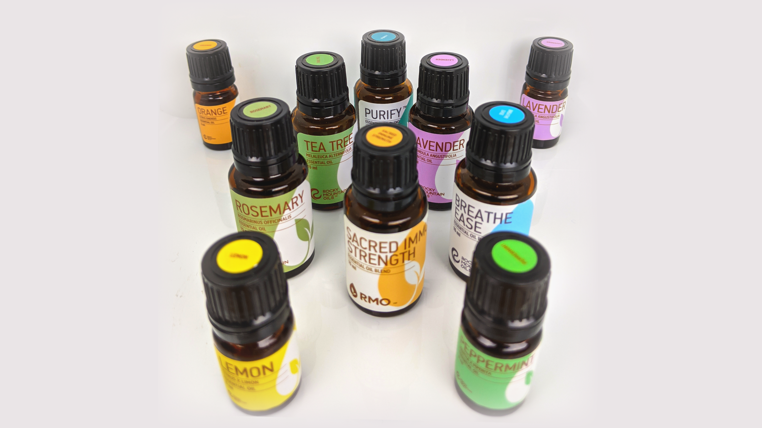 I use a different essential oil in my liquid laundry detergent each time, personally. But I always buy my oils from Rocky Mountain Oils. Click the image to see their selection.
