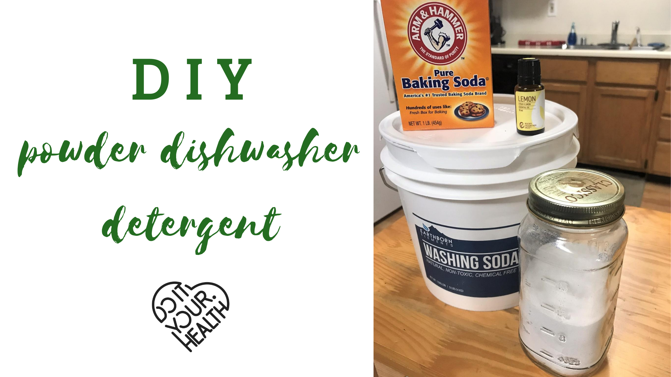 Large tubs of washing soda and baking soda have a long shelf-life, saving you more money over time. Use my Amazon Associate link for quick delivery on  washing soda  or  baking soda .