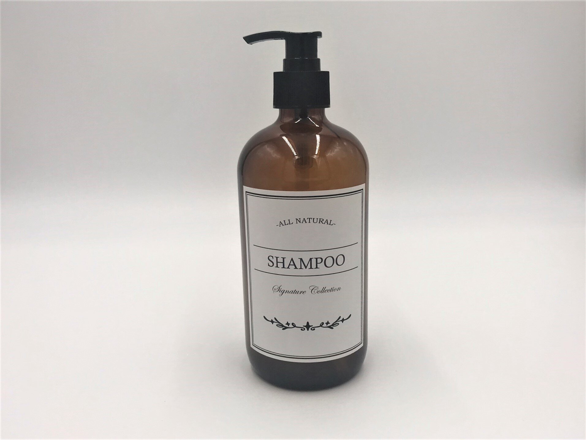 DIY shampoo  only takes seconds to make. Combine this recipe with a foaming pump for a shaving cream and shampoo 2-in-1.