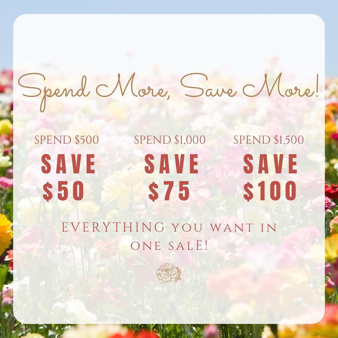 Spend More, Save More! Get up to $𝟏𝟎𝟎 𝐨𝐟𝐟 your booking in the month of April. 🐣💐 Plus, FREE marquee numbers with any birthday event. Contact us today for more info. 📲 Designer Flower Walls #flowerwallslasvegas