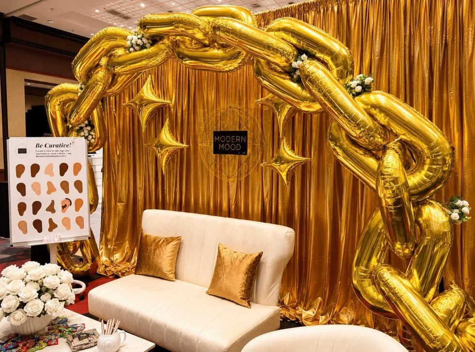 ✨ Designed for connection, conversion, and a seamless client experience. ✨

We loved bringing this custom booth vision to life for @modernmoodbodyjewelry at the APP Conference. Their goal was to create an immersive brand experience that could serve m