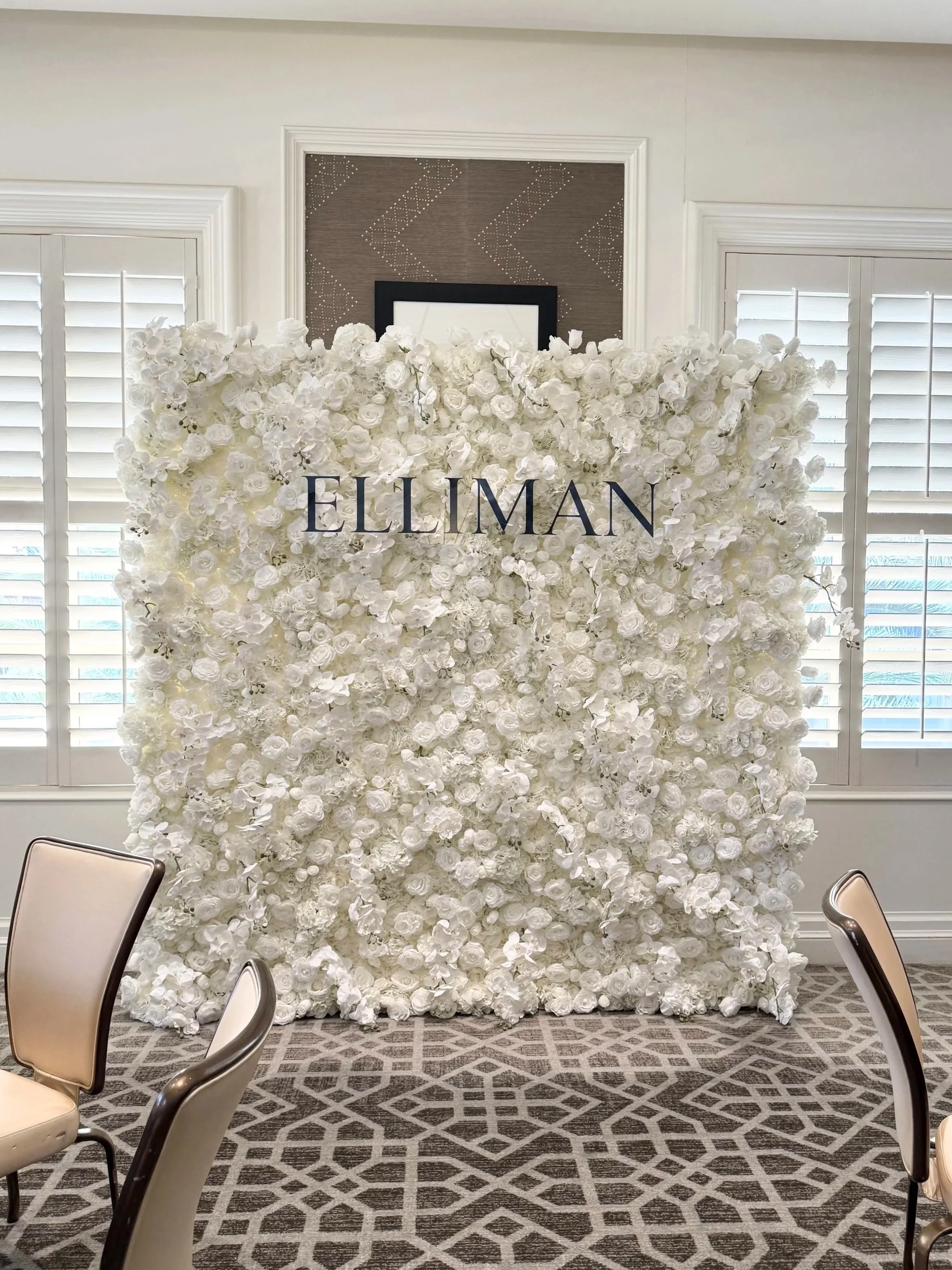OPULENCE FLOWER WALL 8FT X 8FT