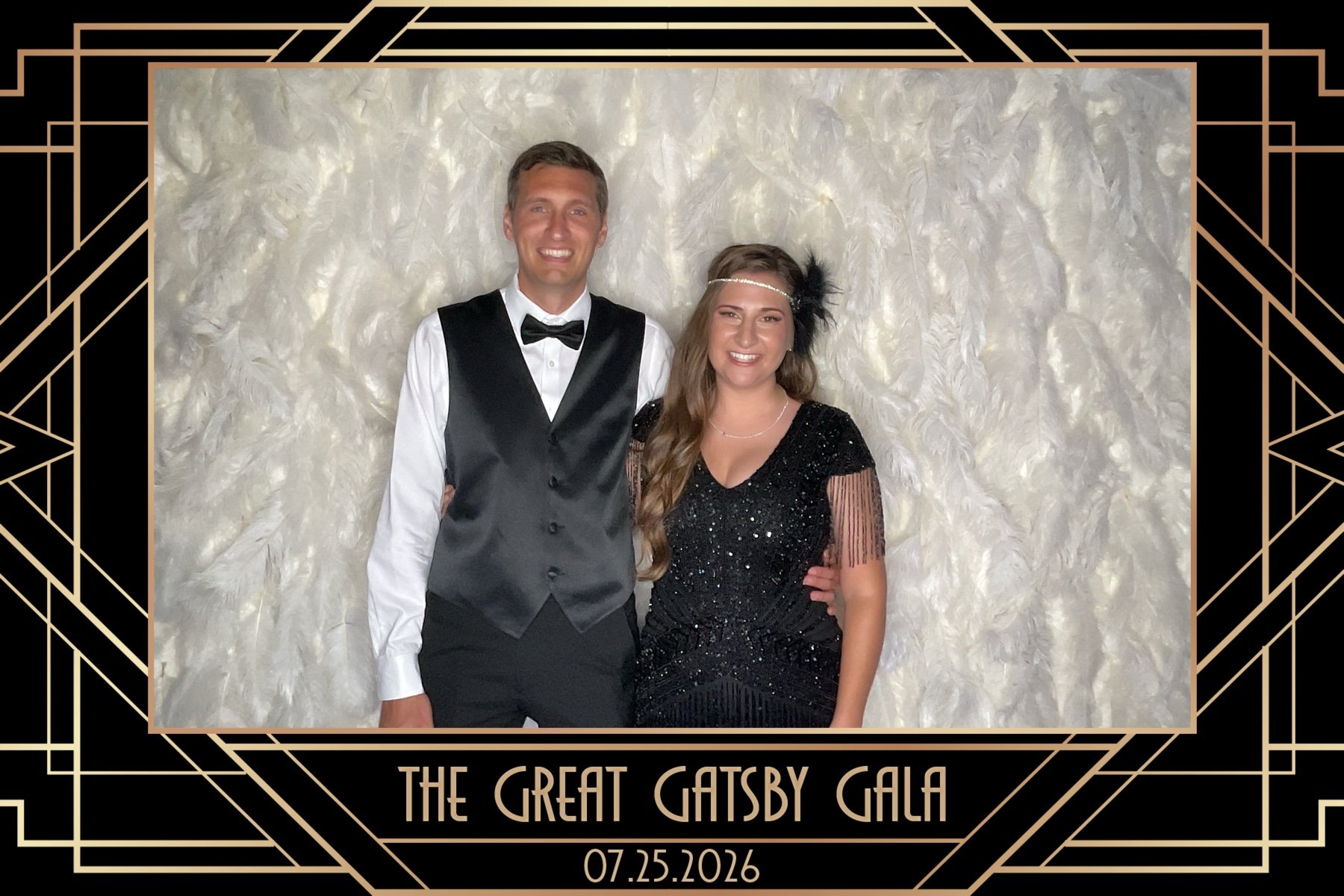 great Gatsby theme photo boot Las Vegas Photo Booth rentals flower walls las vegas
