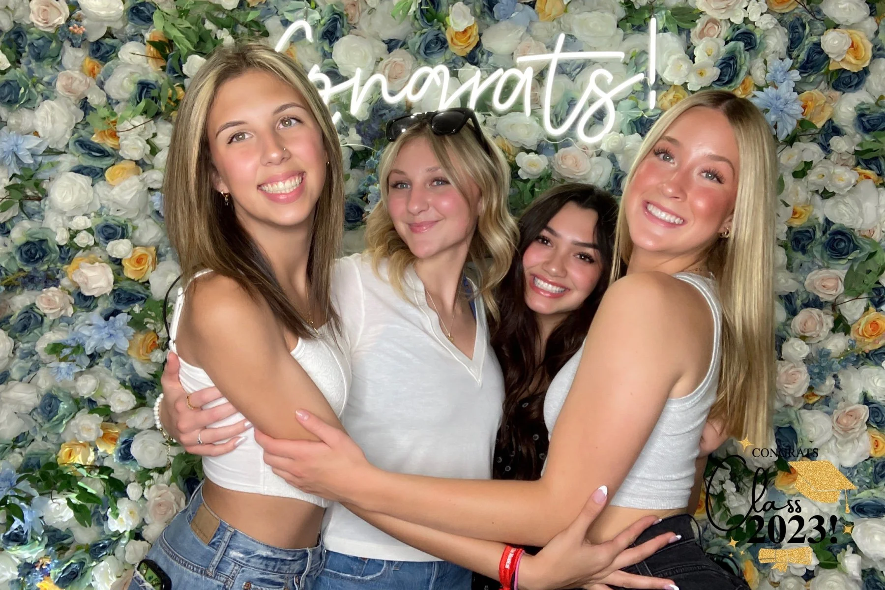Photo Booth rental Las Vegas Flower Walls Las Vegas