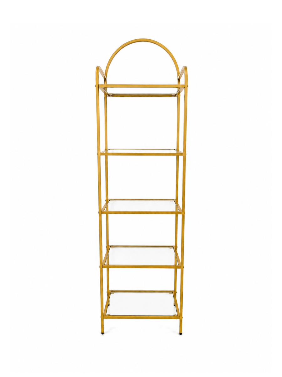 display shelf rental gold tone party and event rentals flower walls Las Vegas