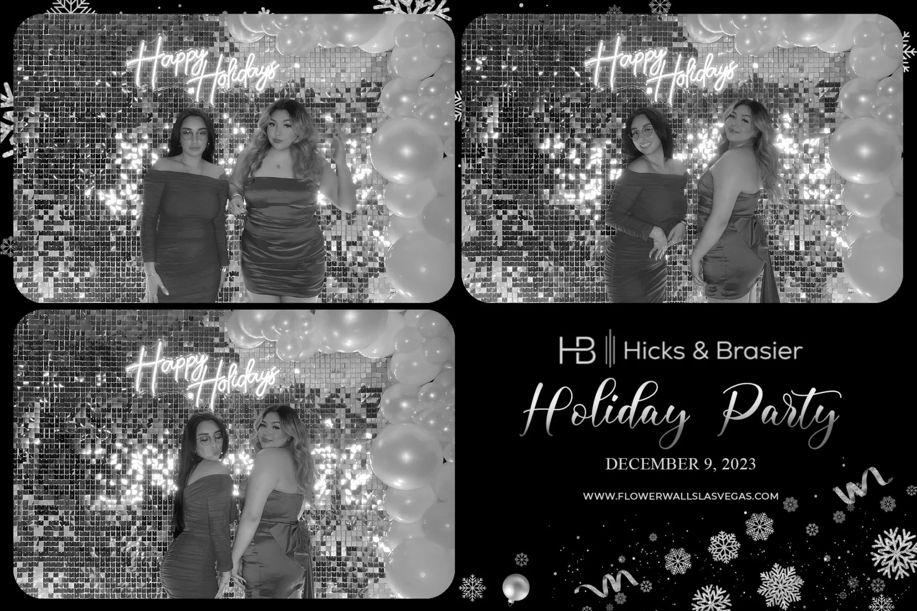 Photo Booth rental Las Vegas Flower Walls Las Vegas