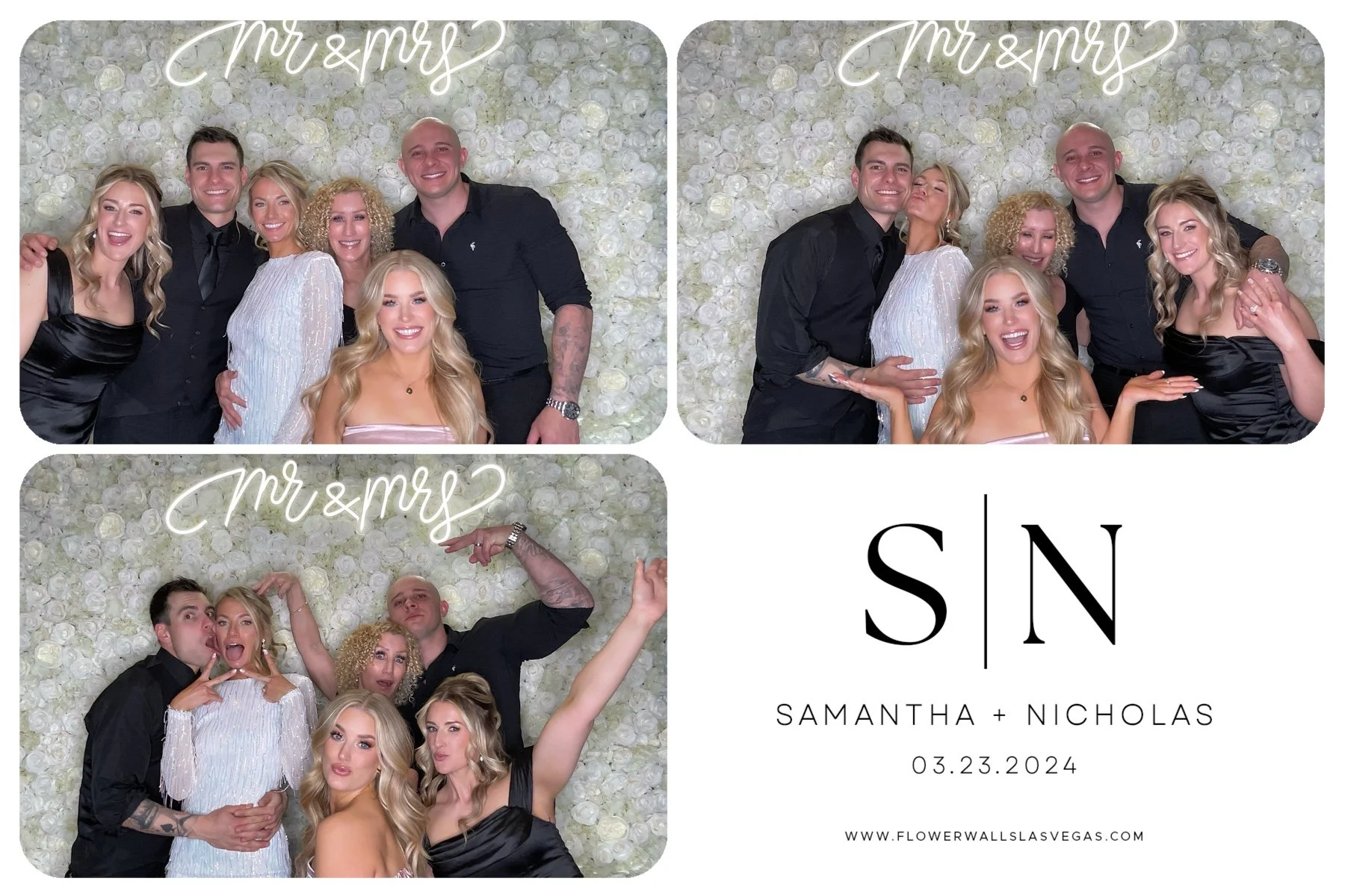 Photo Booth rental Las Vegas flower wall rental Las Vegas flower walls Las Vegas