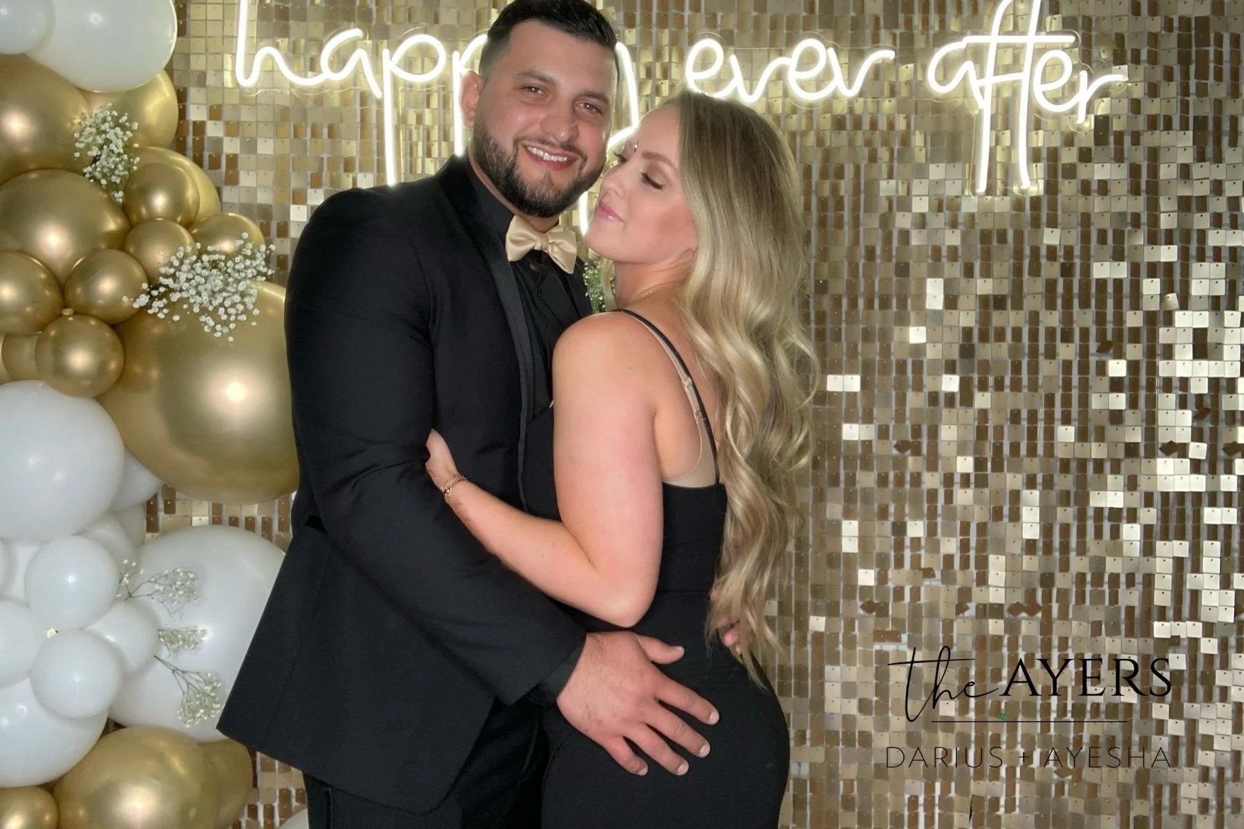 Photo Booth rental shimmer wall balloon decor Las Vegas Flower Walls Las Vegas