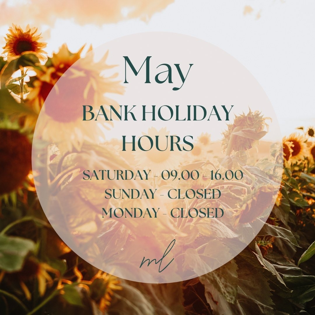 Our office will be closed on Monday 6th May for the bank holiday. As always you can continue to contact us on our office number and leave a message for urgent enquiries and we will get back to you as soon as possible.​​​​​​​​​​​​​​​​​​​​​​​​​ For any