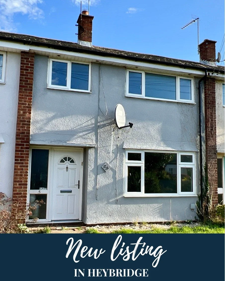 We are delighted to share this newly listed 3 Bedroom family home located in Heybridge. This mid-terraced property has been recently re-decorated including all new carpets and comprises of a large open plan lounge/kitchen diner and three good sized b