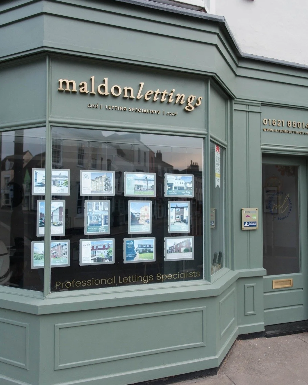 Proud to be situated on Maldon's lovely high street! Dont forget to take a look in our window next time you walk by.