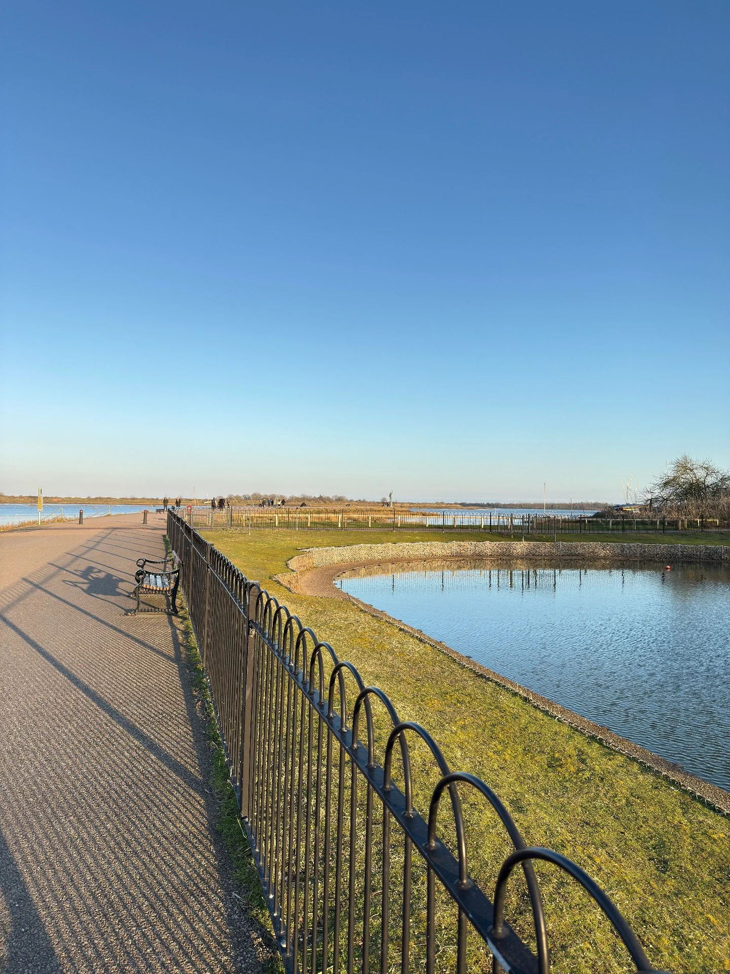 The lovely Promenade Park. Unfortunately there isn't winter sunshine forecast for this weekend. We hope they have that wrong though!
