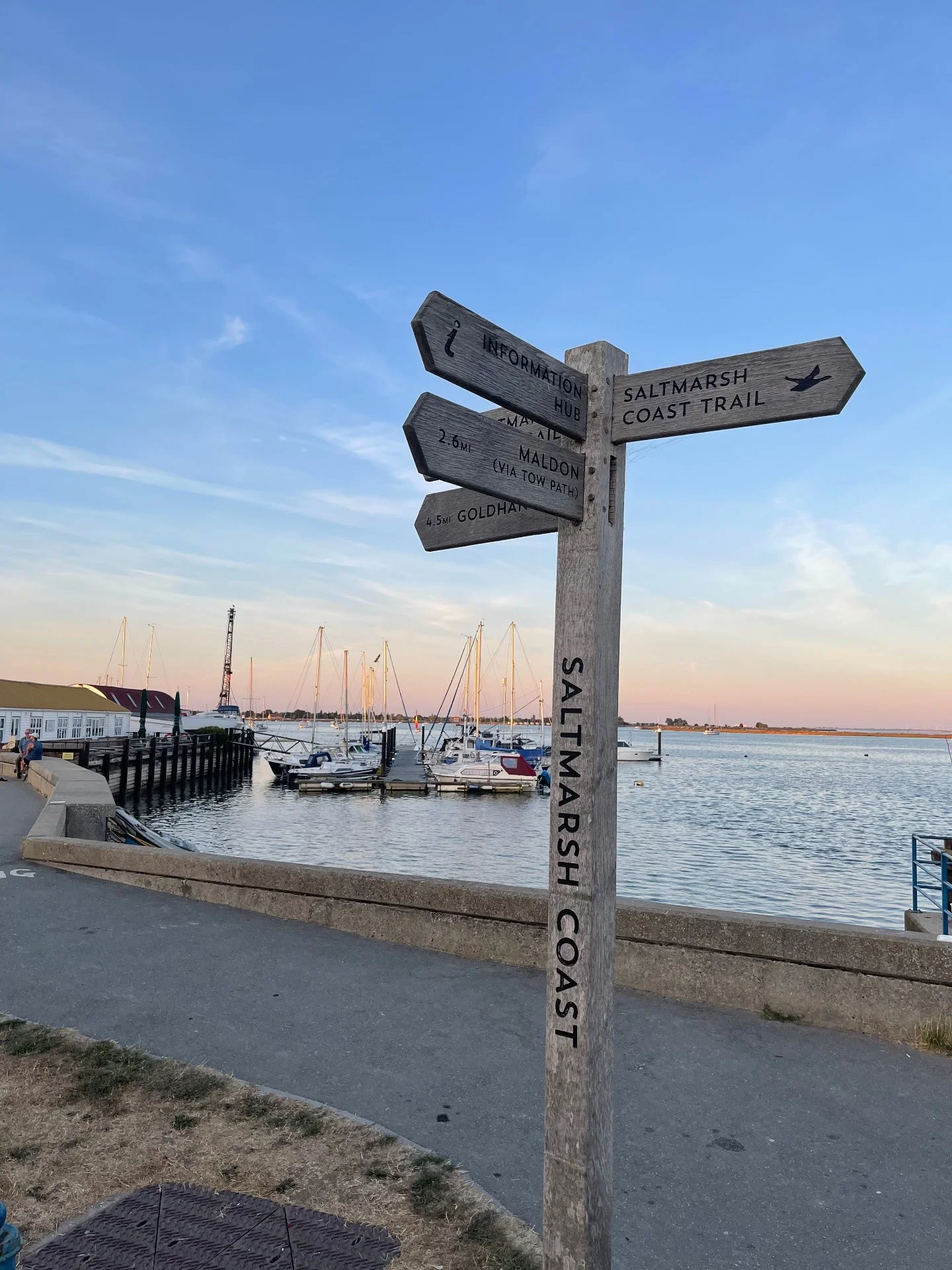 Sunset - Saltmarsh Coast at Heybridge Basin.