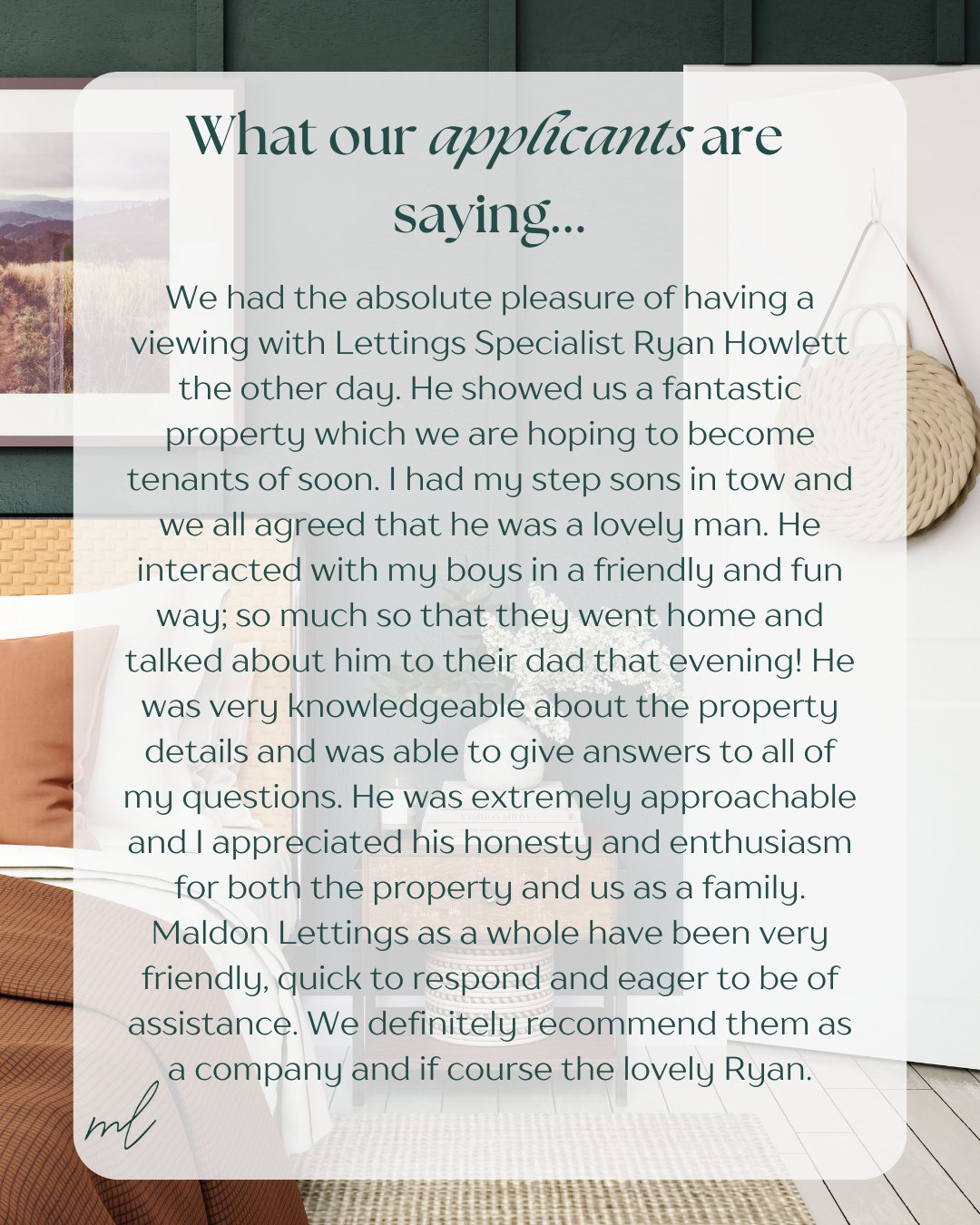 So proud of Ryan for representing everything we stand for &mdash; kindness, honesty, and genuine care.
Reviews like this make us so grateful for our amazing clients.