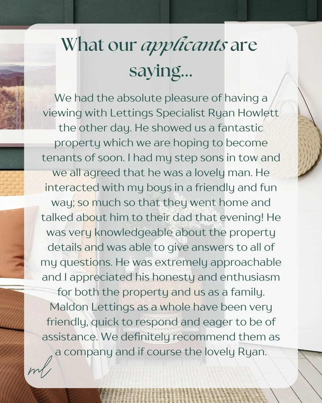 So proud of Ryan for representing everything we stand for &mdash; kindness, honesty, and genuine care.
Reviews like this make us so grateful for our amazing clients.