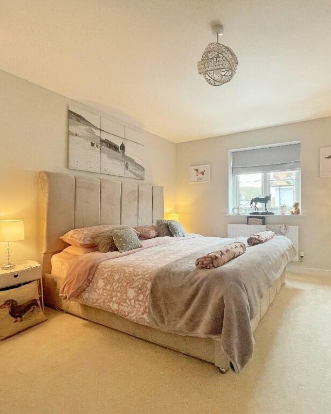 A beautiful bedroom from a previously let property.