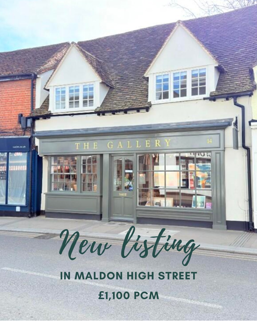 We're now listing a charming grade II listed first floor flat, recently refurbished throughout to a high standard. Located right on the Maldon High Street - available early July.