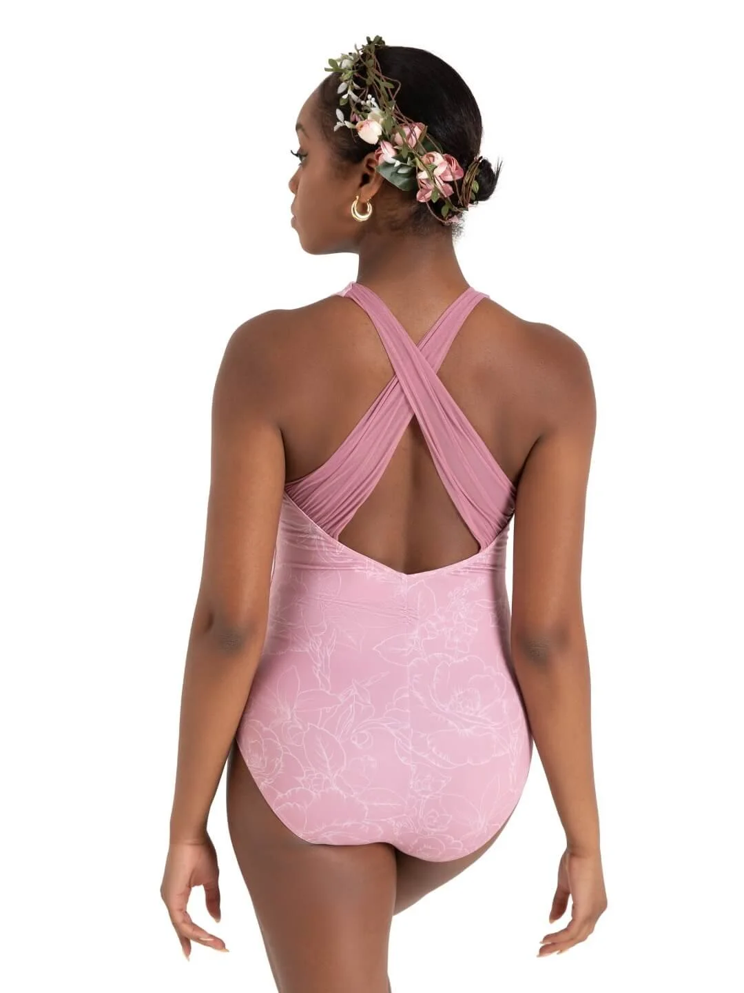 Capezio Chamomile Cross Back Leotard - Girls