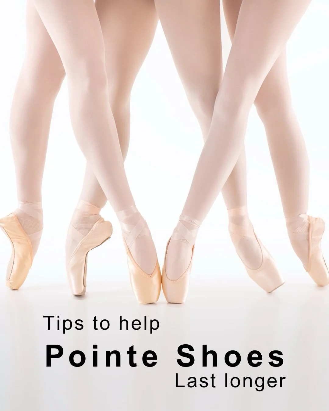 Pointe Shoes are beautifully delicate by design with most pairs lasting anywhere from 10-20 hours depending on trining intensity, strength and technique.

A professionally fitted shoe can make all the difference in both comfort and longevity!

Here&r