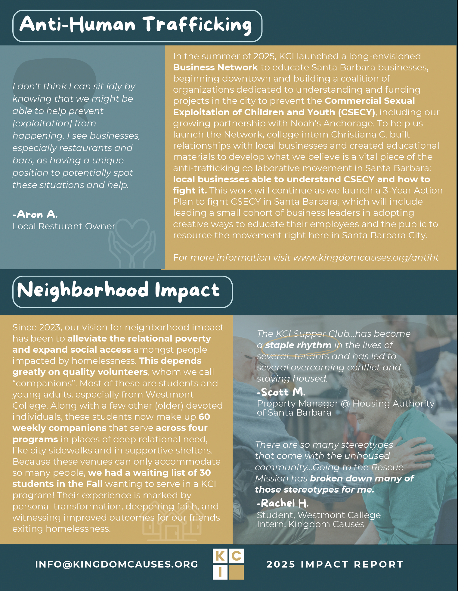 KCI-SB 2025 Impact Report Page 2 Thumbnail