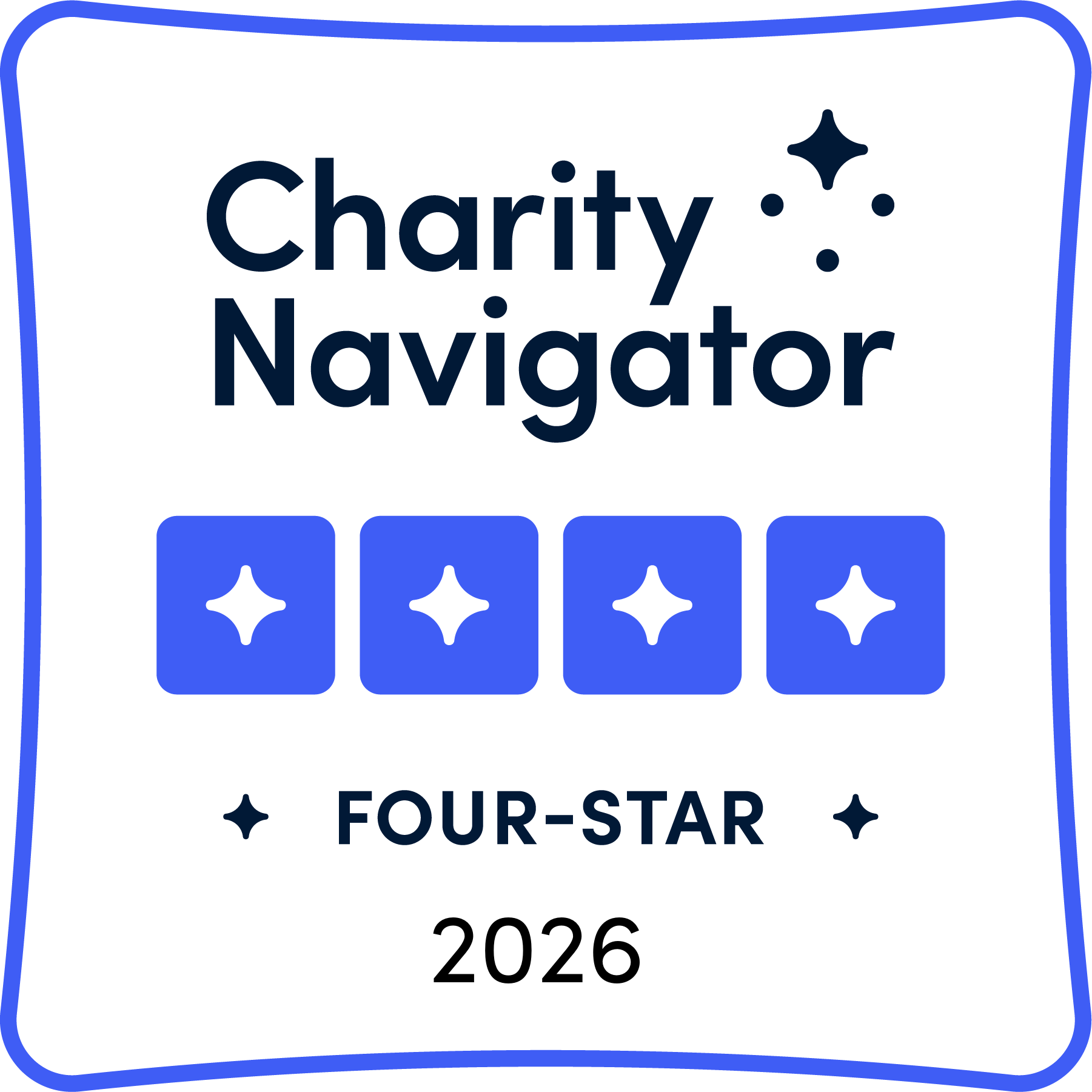 Charity Navigator 4-Star Badge