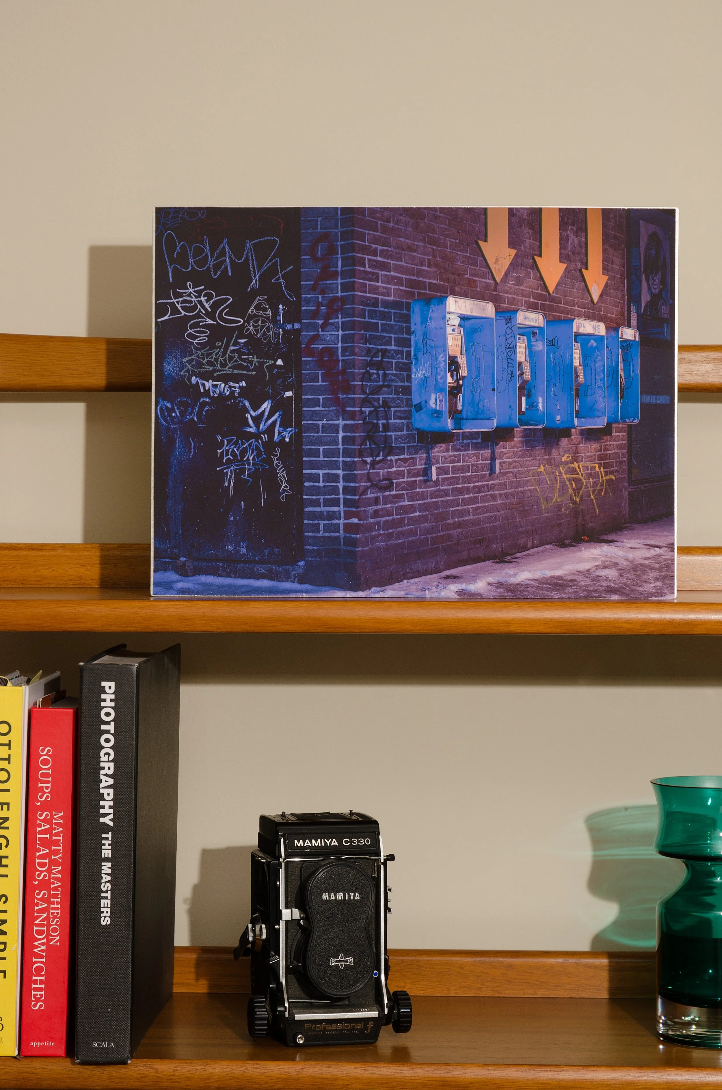 12" x 16" Mounted on aluminum panel