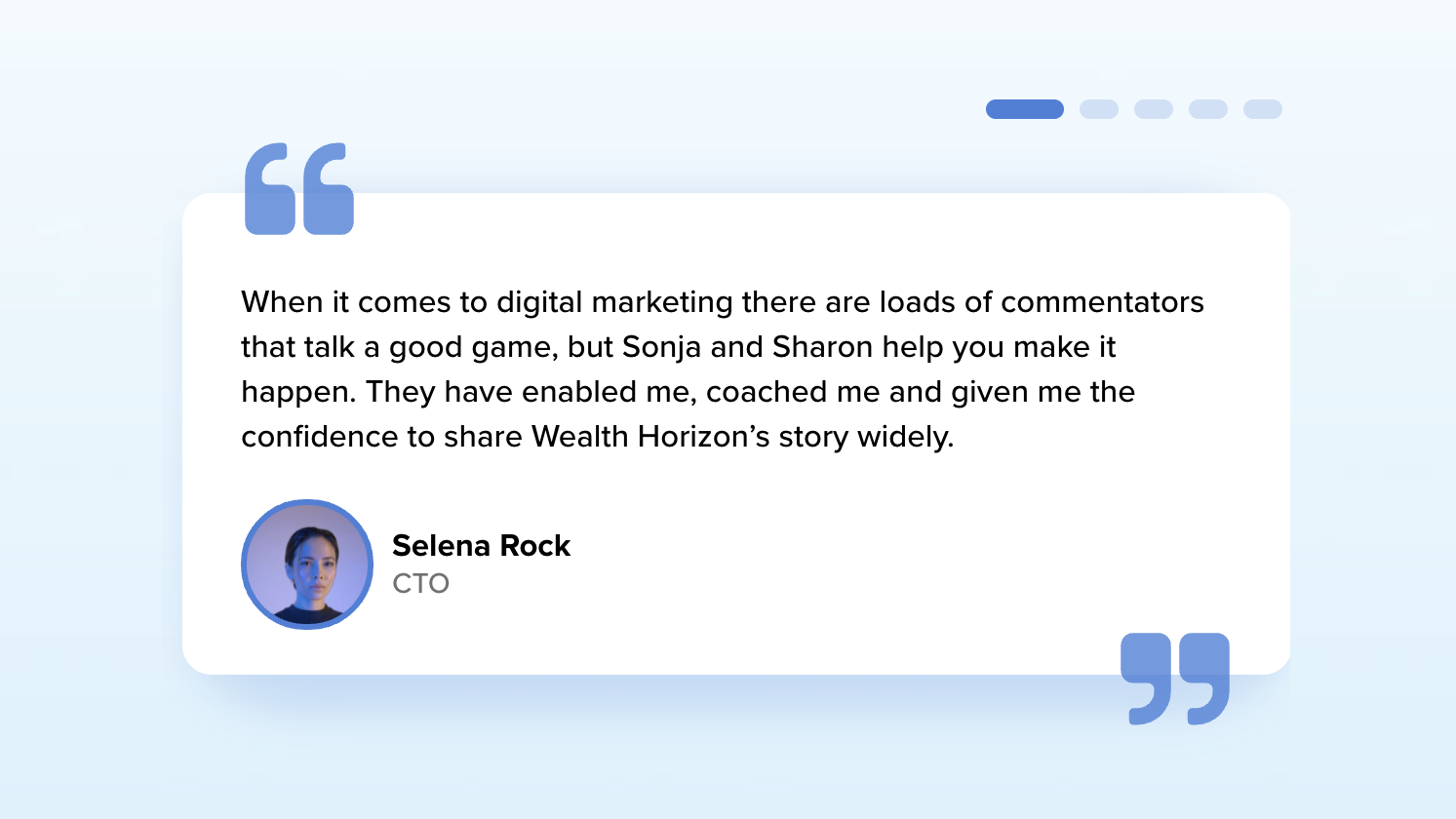 Proof Testimonials Slider