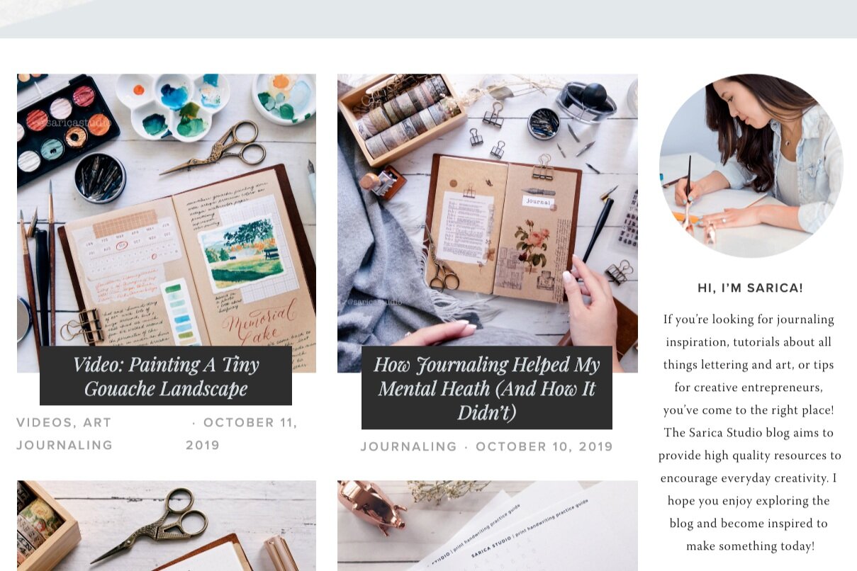 Blog or Anywhere Else Sidebar