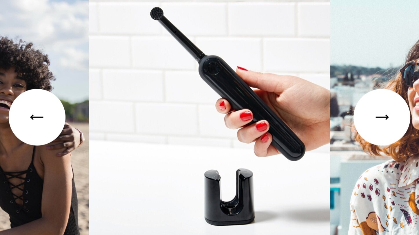 Circle Slideshow Reel Arrow Buttons