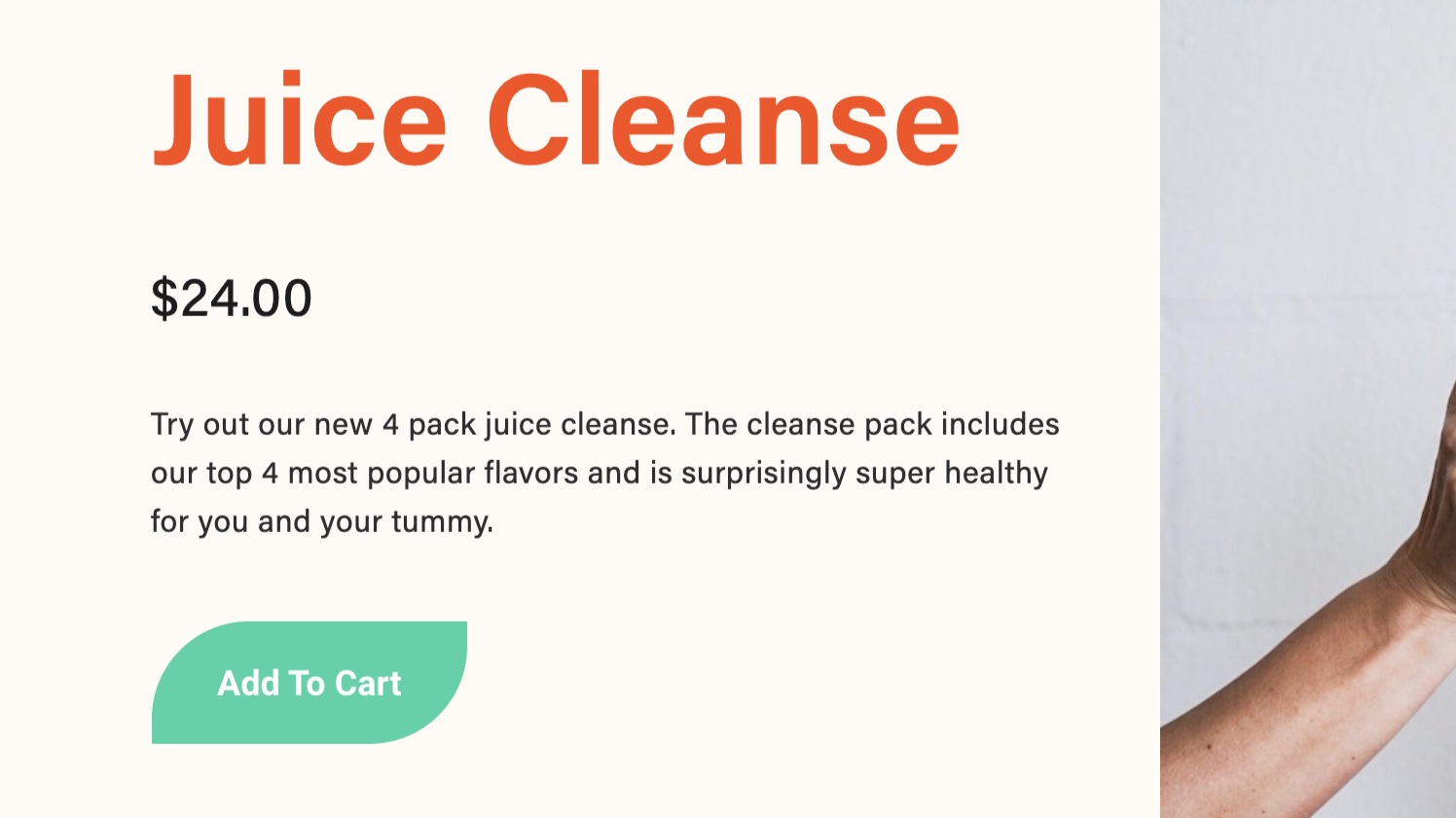 Leaflet Add To Cart Button