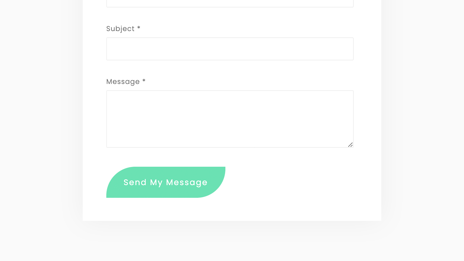 Leaflet Contact Form Button