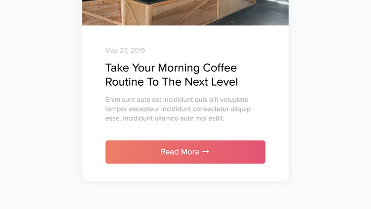 Full Width "Read More" Button