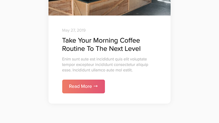Gradient "Read More" Button
