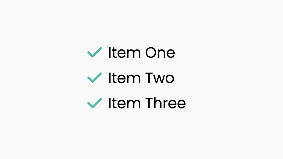 Custom Bullet Points