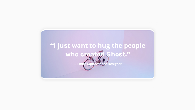 Quote Block Background Image