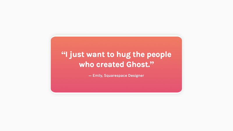 Gradient Quote Block