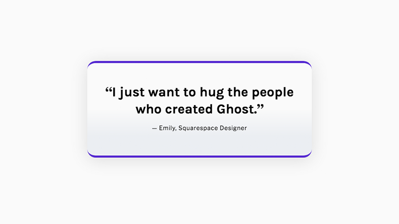 Stripey Quote Block