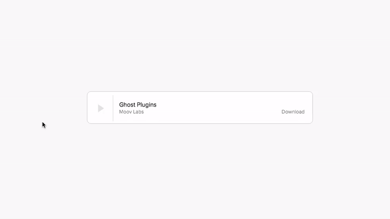 Inverted Audio Block On Hover