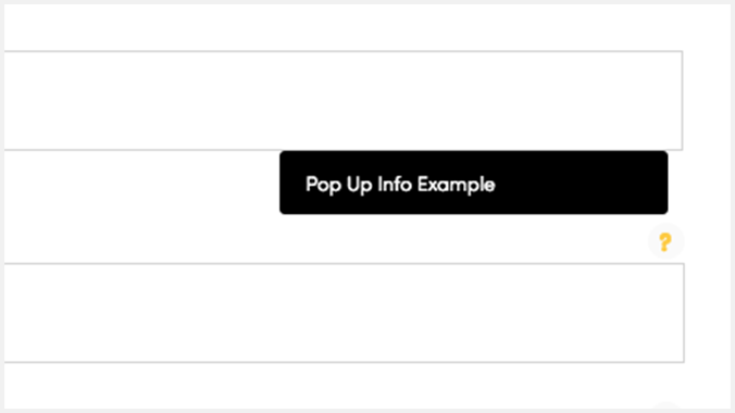 Form Description ? Pop Up