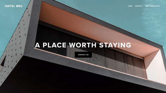 Fade Out First Index Page