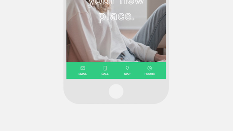 Mobile Info Bar Color